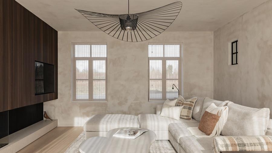 Délicat équilibre entre la peinture classique et les techniques décoratives