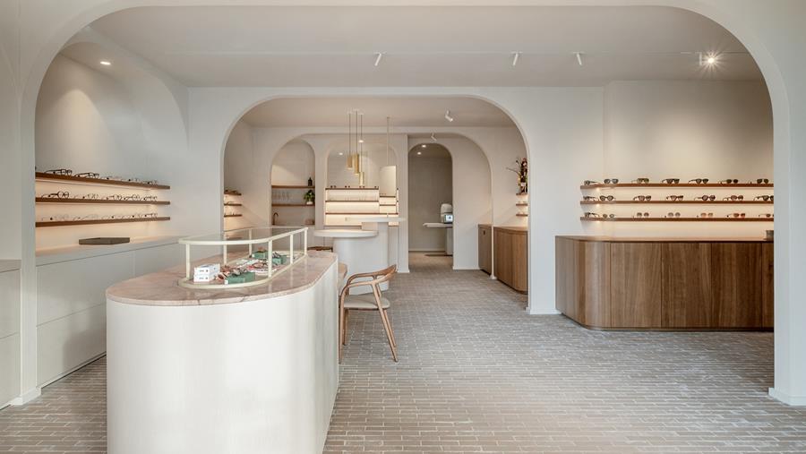 SD Biwood présente l'aménagement complet de l'intérieur de Oogwenk Eyewear