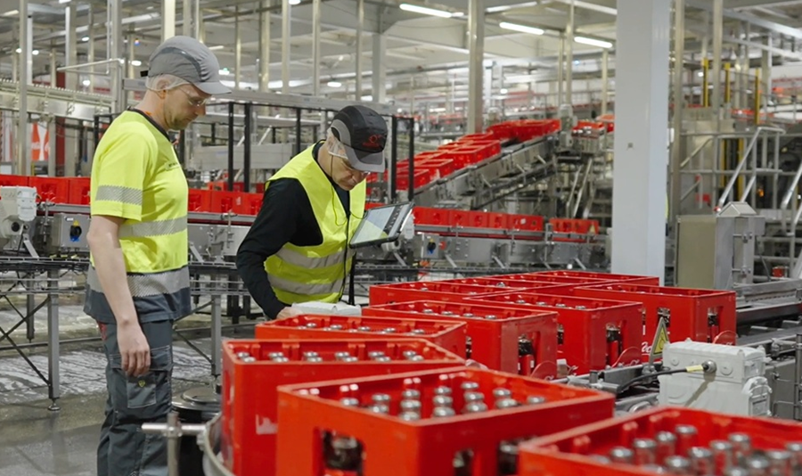 Smeertechnisch onderhoud is een specialisme bij Coca-Cola Europacific Partners