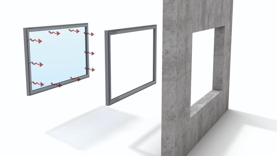 Bruits de claquement dans les menuiseries en aluminium