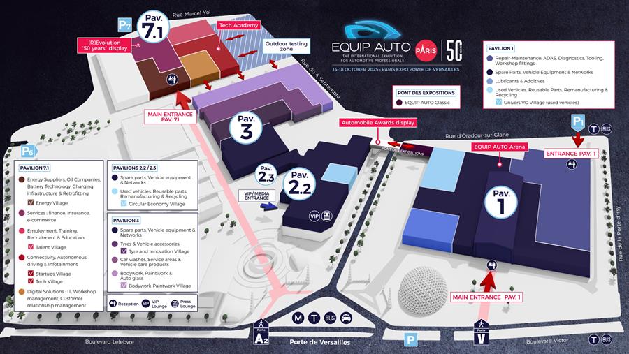 EQUIP AUTO 2025 célèbre 50 ans d'innovation