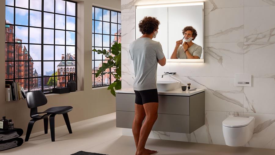 Les tendances actuelles dans la salle de bains: mobilier, robinetterie, éclairage et finitions murales