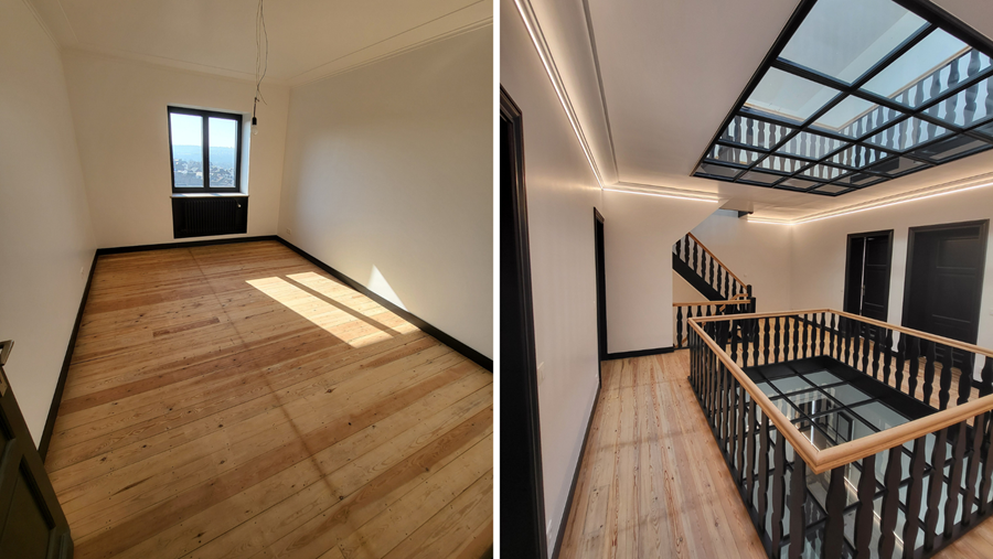 Le charme ancien avec une touche de modernité dans une maison à Verviers