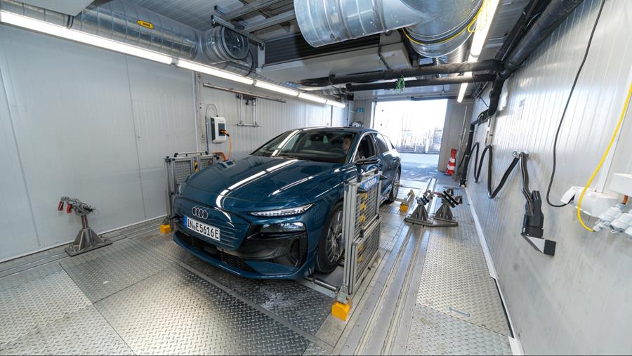 Audi A6 Avant e-tron wint ADAC-winterbereiktest
