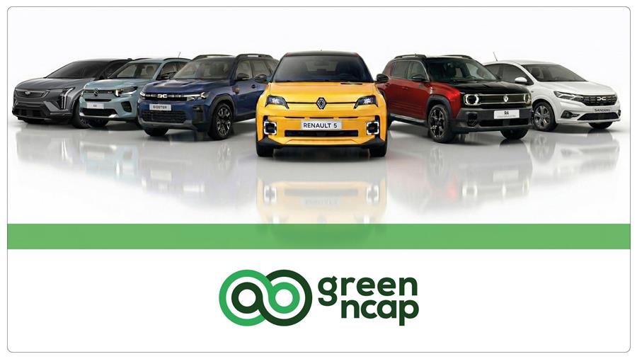 Renault 4 en 5 halen maximale Green NCAP-score