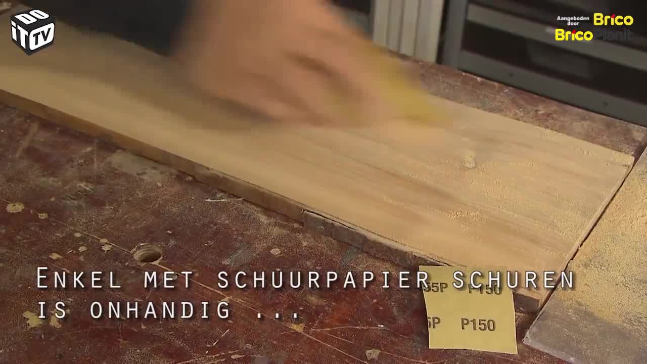 TIP VAN DE WEEK: HOE WERKEN MET EEN SCHUURBLOKJE