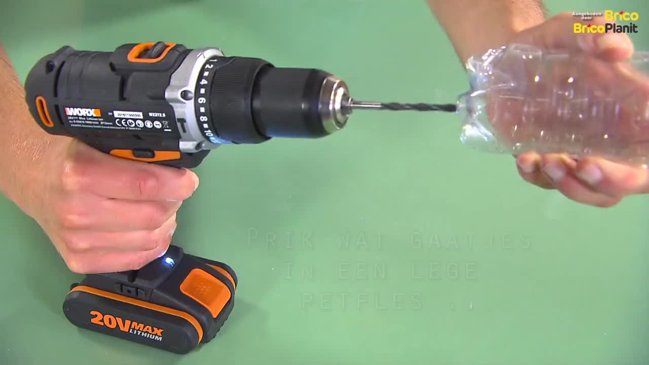 TIP VAN DE WEEK: DIY WATERGIETER