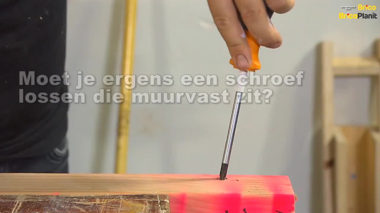 TIP VAN DE WEEK: VASTE SCHROEF LOSSEN