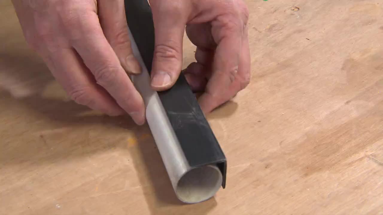 RECHTE LIJN OP RONDHOUT