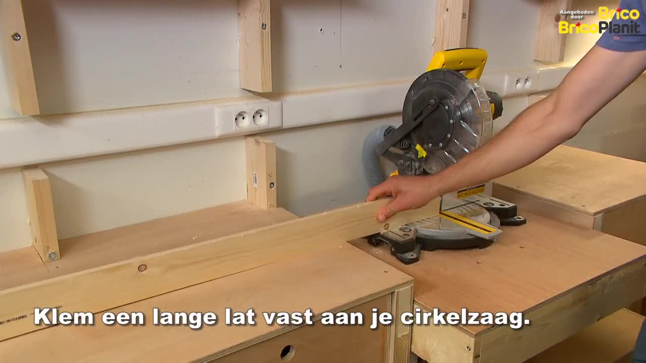 Perfect gelijke stukken zagen doe je zo