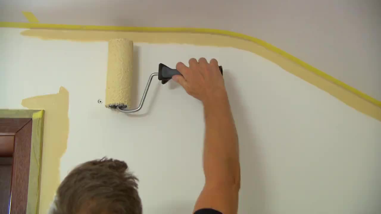 Verfroller zonder pluisjes