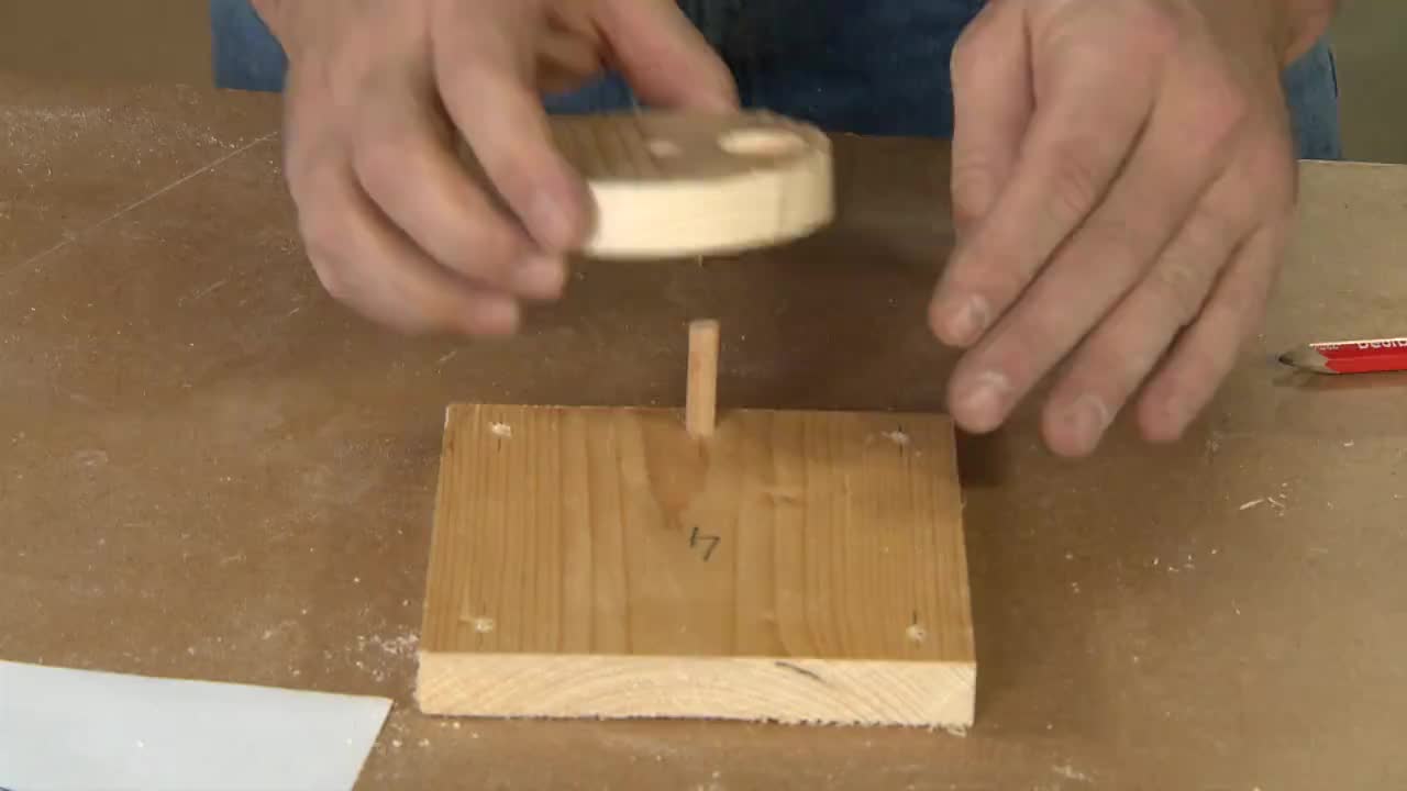 Comment scier un demi-cercle?